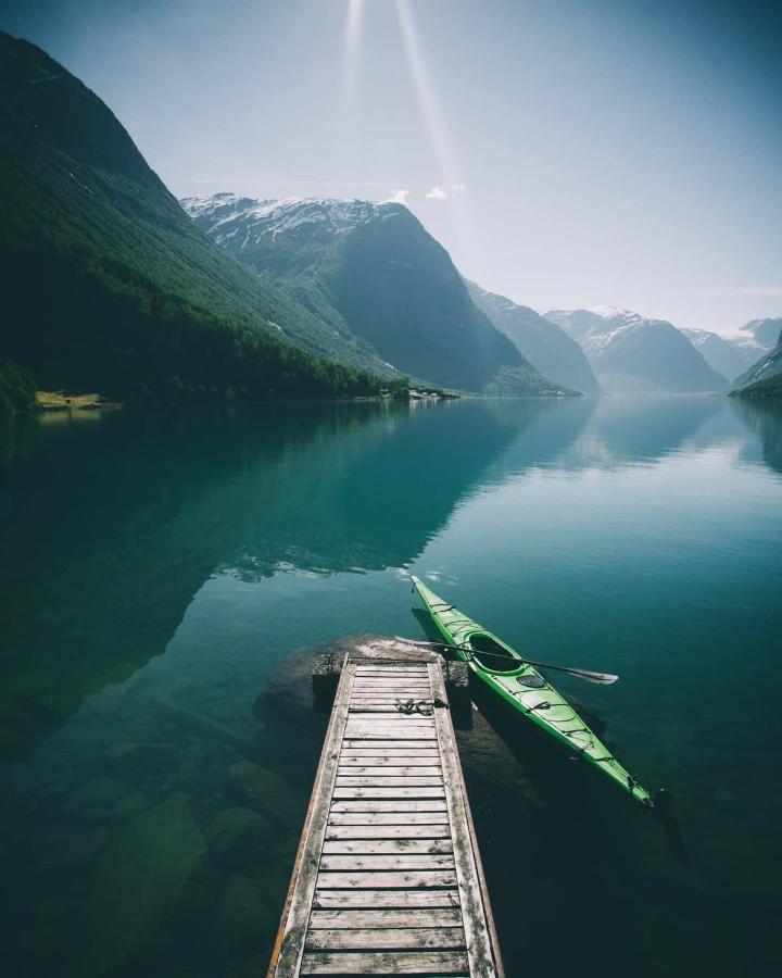 Leilighet Loft Visnes Stryn Buitenkant foto